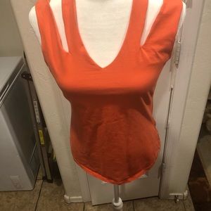 Orange woman’s shirt